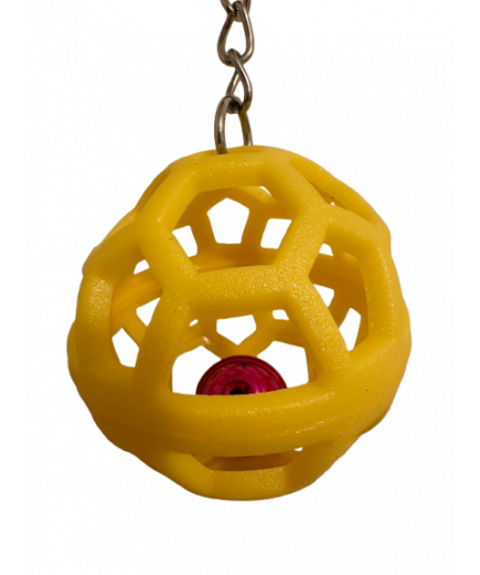 Parrot-Supplies Rubber Ball Hol-ee Roller Foraging Parrot Toy Parrot-Supplies Rubber Ball Hol-ee Roller Foraging Parrot Toy